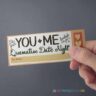 Quarantine Date Night Ticket Invite