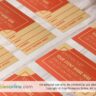 Orange Numbered Event Ticket Free
