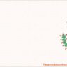 Christmas Cactus 4x6 Recipe Cards