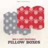 Spirolap Patterned Free Printable Pillow Boxes
