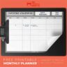 Monthly Planner Printable (US Letter)