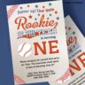 Rookie of the year first birthday party invitation