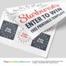 Starburst Enter to Win Template