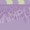 Stencil Fleur 3x5 Recipe Box Dividers