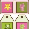 Spring in Session Floral Gift Tags