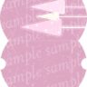 Lavender Forest Trees Printable Pillow Box