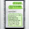 iPhone Text Graduation Invitation