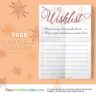 Starburst Wishlist (A4)